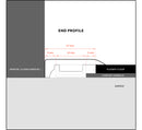 Floorify Matching End Profile - Easy Floor Store