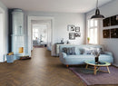 EFS Evolution Laminate Fission Americano Oak Herringbone Water-Resistant - Easy Floor Store