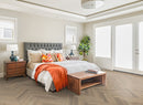 EFS Evolution Laminate Fission Brey Oak Herringbone Water-Resistant - Easy Floor Store