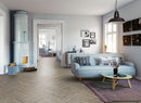 EFS Evolution Laminate Fission Lava Oak Herringbone Water-Resistant - Easy Floor Store