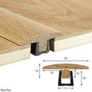 Woodpecker Flooring Twin Trim 18-22mm - 0.99m - Easy Floor Store
