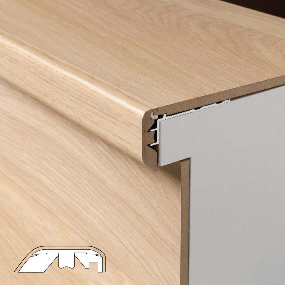 Incizo Aluminium Stair Base Plate 2.15mtr Easy Floor Store