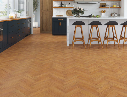 Calypso Engineered Herringbone Burnham Oak