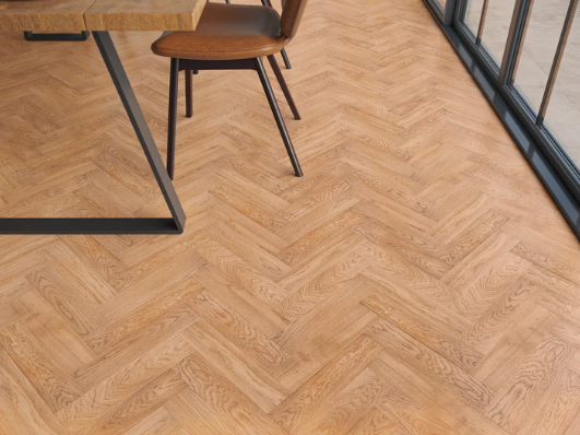 Calypso Engineered Herringbone Dean Oak