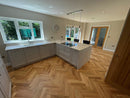 EFS Engineered Herringbone Oak Brushed & Oiled - Easy Floor Store