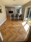 EFS Engineered Herringbone Oak Brushed & Oiled - Easy Floor Store