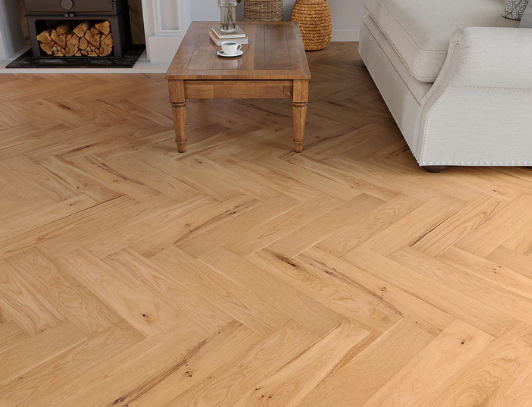 Calypso Engineered Herringbone Epping Oak