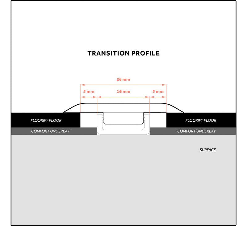 Floorify Matching Transition Profile - Easy Floor Store