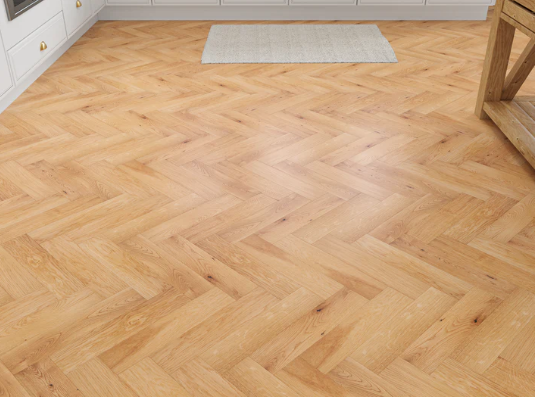 Calypso Engineered Herringbone Haldon Oak