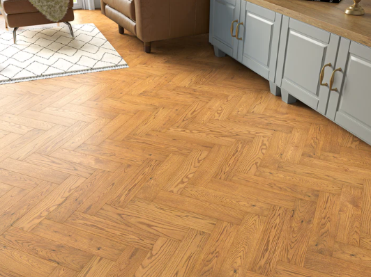 Calypso Engineered Herringbone Moors Oak