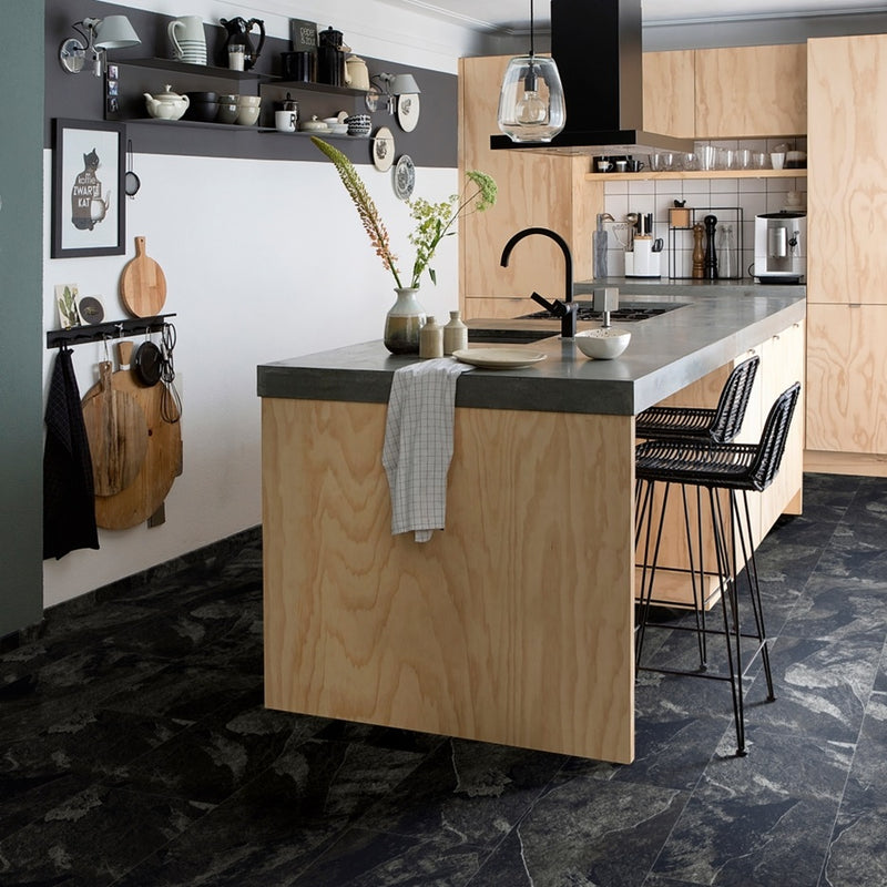 Moduleo Roots 55 LVT XL Tile EIR Mustang Slate 70998 - Easy Floor Store