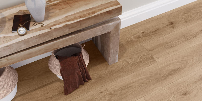 Invictus Maximus Glue-Down Plank LVT Silk Oak - Oat - Easy Floor Store
