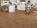 Calypso Engineered Herringbone Thetford Oak - Easy Floor Store
