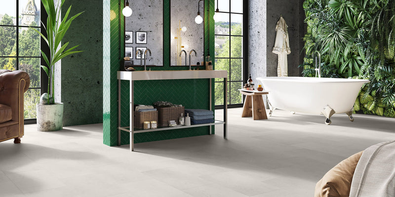 Invictus Maximus Click Plank LVT Groovy Granite - Alabaster - Easy Floor Store