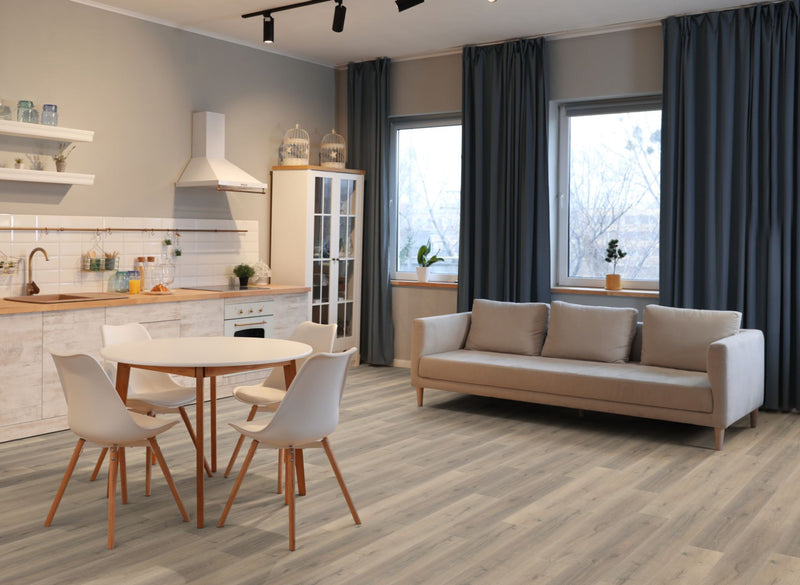 EFS Wood Evolution Fission Brey Oak Water-Resistant Laminate Flooring 12mm AC4 - Easy Floor Store