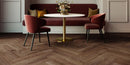 Invictus Maximus Glue-Down Herringbone LVT Highland Oak - Chocolate - Easy Floor Store