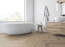 EFS Evolution Laminate Fission Brey Oak Herringbone Water-Resistant - Easy Floor Store
