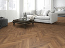 EFS Evolution Laminate Fission Smoked Oak Herringbone Water-Resistant - Easy Floor Store