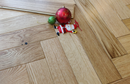 EFS Engineered Herringbone Oak Smooth Lacquered - Easy Floor Store