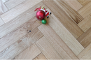 EFS Engineered Herringbone Oak Smooth Lacquered - Easy Floor Store