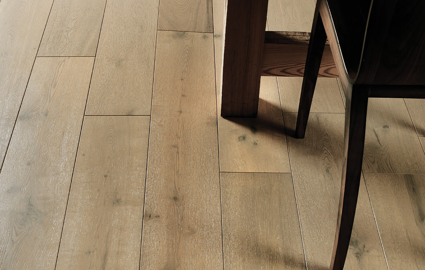 Ted Todd Project Alabaster European Engineered Oak Wide Plank Floor ...