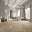 Brampton Chase Dry Back LVT Studio Designs European Oak Herringbone - Easy Floor Store
