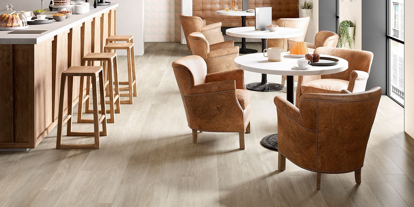 Invictus Maximus Glue-Down Plank LVT New England Oak - Dusk– Easy Floor ...