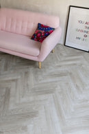 Berry Alloc Laminate Herringbone Chateau Java Light Grey - Easy Floor Store