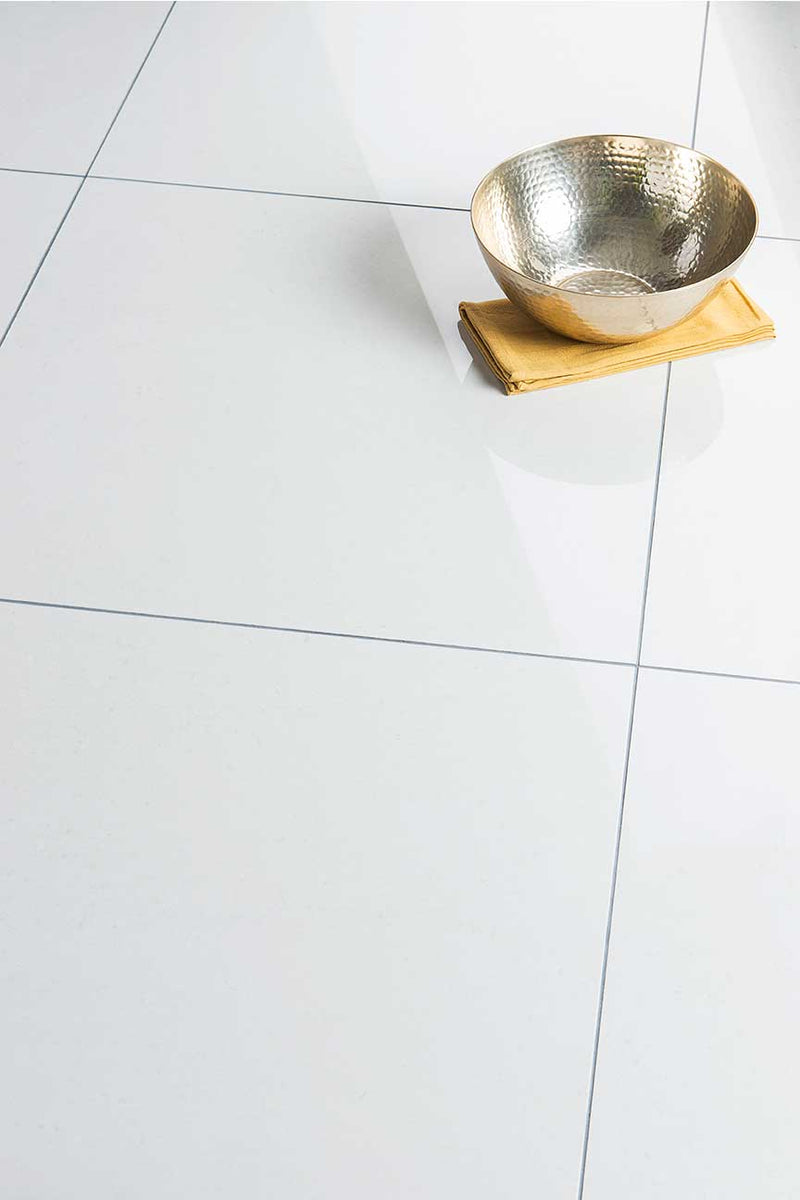 Floor & Wall Tamarin White Gloss 60x60 - Easy Floor Store