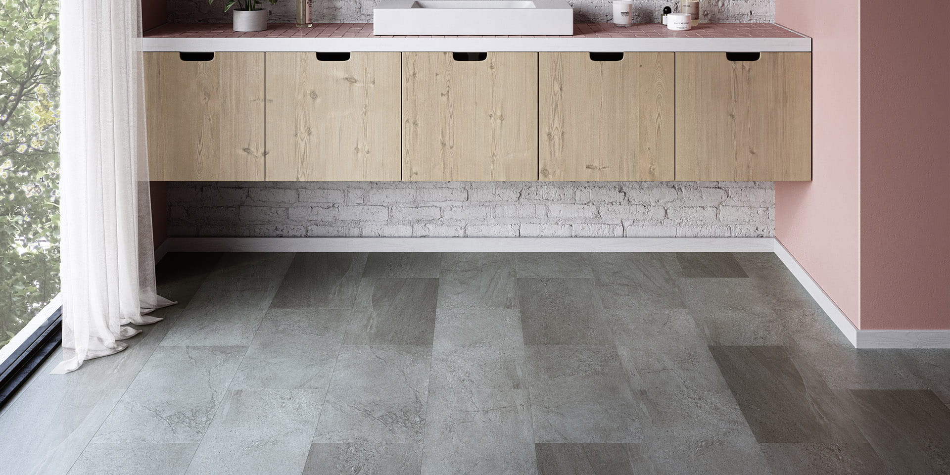 Invictus Maximus Click Plank LVT Groovy Granite - Steel– Easy Floor Store