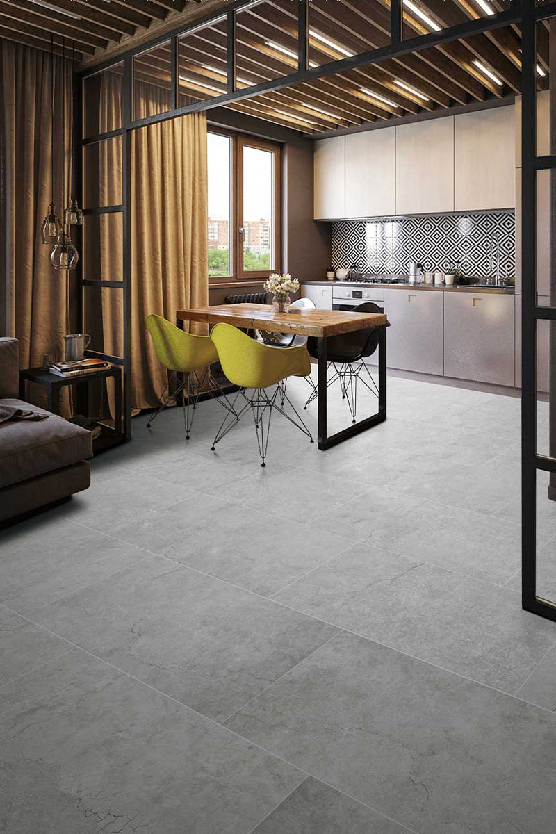 Floor & Wall Scorpion Silver Matt 60x60 - Easy Floor Store