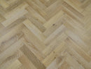 EFS Engineered Herringbone Oak Oiled White Washed - Easy Floor Store
