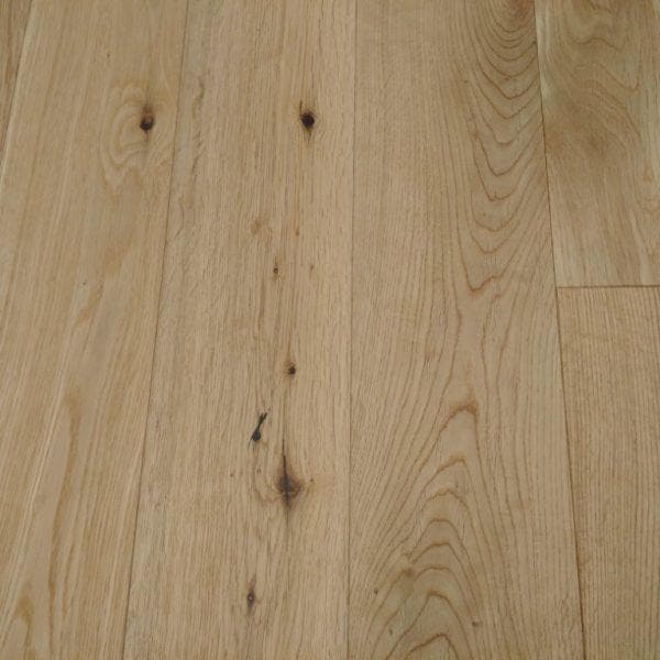 EFS Engineered Natural Oak Brushed & Lacquered 125 - Easy Floor Store
