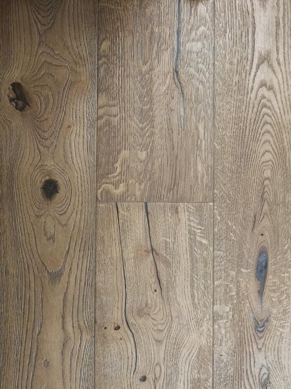 EFS Engineered Oak Brushed & Oiled Distressed Brown 190 - Easy Floor Store