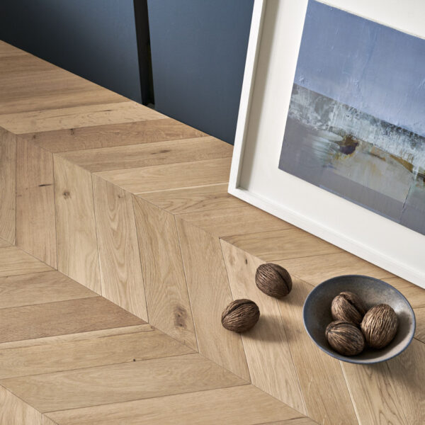 Woodpecker Goodrich Herringbone Raw Oak Chevron - Easy Floor Store