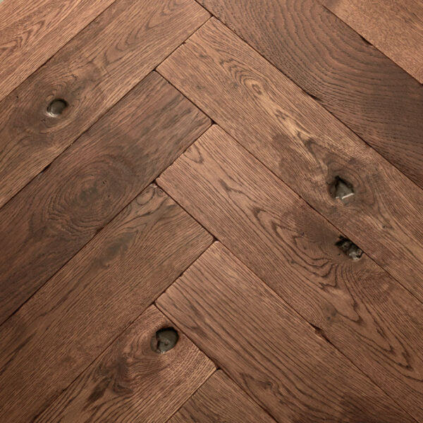 Woodpecker Goodrich Herringbone Spiced Oak - Easy Floor Store