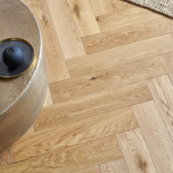Woodpecker Highclere Engineered Herringbone Natural Oak - Easy Floor Store