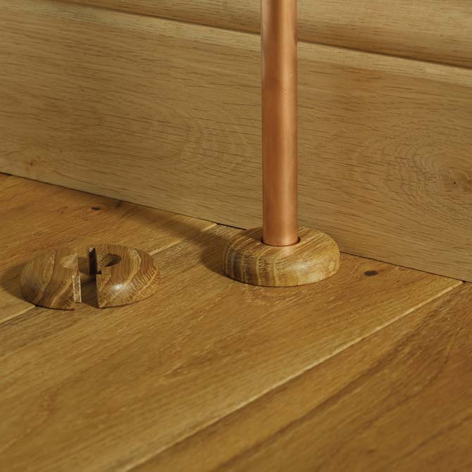 Woodpecker Solid Wood Pipe Covers - Easy Floor Store