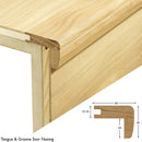 Woodpecker Flooring Tongue & Groove Stair Nosing - 1.8m - Easy Floor Store
