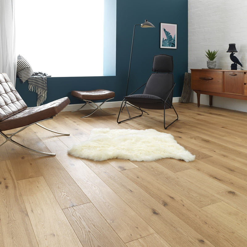 Woodpecker Engineered Chepstow Rustic Oak Lacquered 189mm - Easy Floor Store