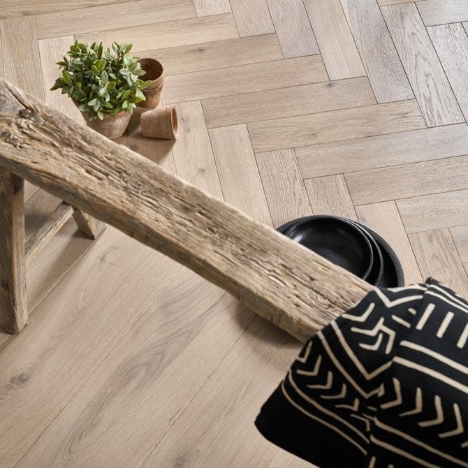 Woodpecker Engineered Harlech Feather Oak - Easy Floor Store